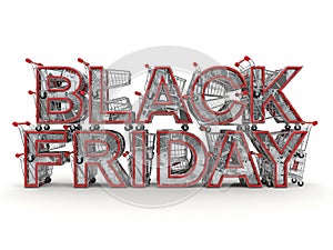 Black friday shopping event