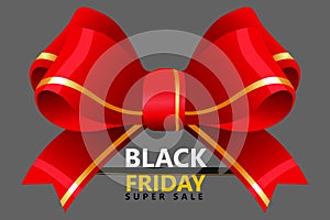 Black friday special offer decorative sales banner