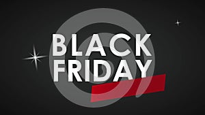 Black friday ultimate sale HD animation