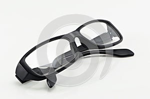 Black frmae glasses