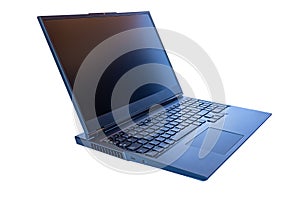 Black gaming laptop for high performance purposes