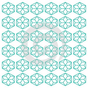 Black Geometric Blocks Pattern Texture Background