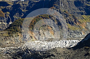 Black Glacier of Mount Tronador - Bariloche - Argentina photo