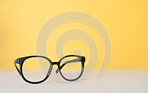 Black glasses frame