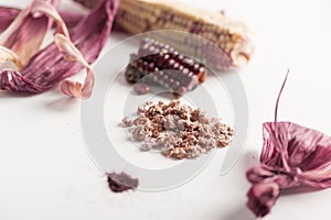 Black glutinous corn components