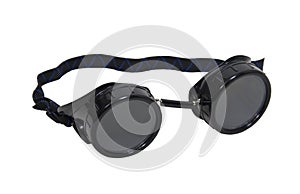 Black goggles