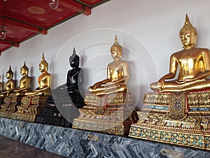 Black and gold Buddha