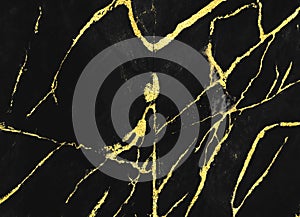 Black and gold marble texture design for cover book or brochure and wallpaper background or realistic business.