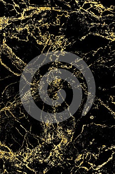 Black and gold marble texture design for cover book or brochure and wallpaper background or realistic business.