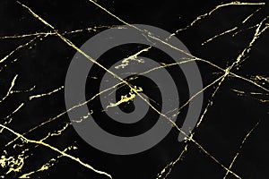 Black gold marble texture pattern background for cover book or brochure, poster and wallpaper background or realistic business