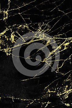 Black gold marble texture pattern background for cover book or brochure, poster and wallpaper background or realistic business