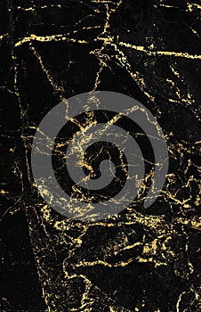 Black gold marble texture pattern background for cover book or brochure, poster and wallpaper background or realistic business