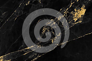 Black gold marble texture pattern background for cover book or brochure, poster and wallpaper background or realistic business