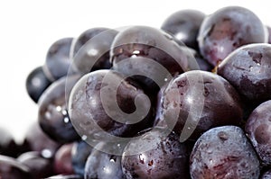 Black grapes