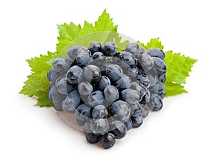 Black grapes