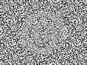 Black, gray and white noise texture on tv screen, pixel chaos grain pattern of bad signal