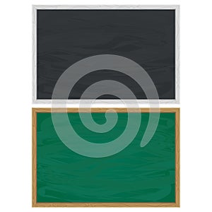 Black green chalkboard