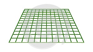 Black grid pattern. Abstract graphic design element for structure, vector design Generative AI