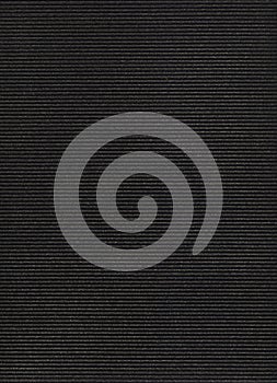 Black grooved foam texture background