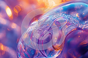 black guitar with dynamic elements of fire and water