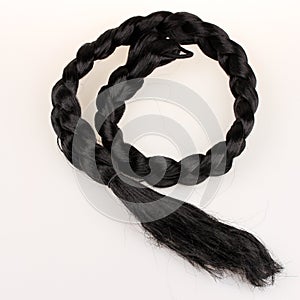 Black hair braid