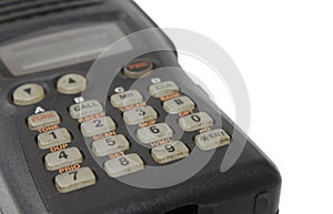 Black ham radio dialler