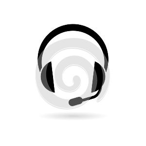 Black Headphone icon