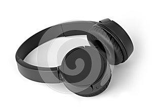 Black headphones