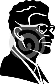 Black history - high quality vector logo - vector illustration ideal for t-shirt graphic