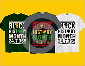 Black history month period, Juneteenth black history typography t shirt and mug design vector illustration