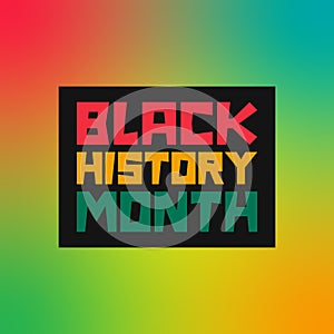 Black history month social media vector illustration design background.