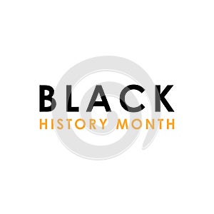 Black History Month Vector Design For Banner Print and Greeting Background photo