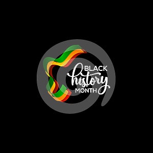 Black History Month Vector Template Design Illustration