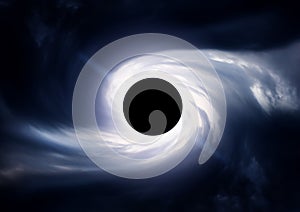 Black Hole in the Clouds