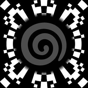 Black Hole Concept Abstract Design