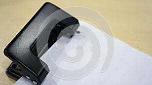 Black hole punch device appearance