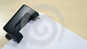 Black hole punch device appearance