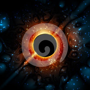 Black Hole Supermassive Gravity Universe Space