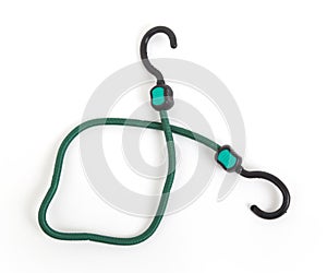 Black hook with elastic rope