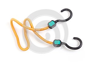 Black hook with elastic rope