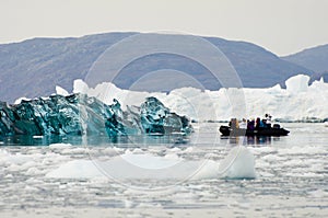 Black Ice - Scoresby Sound - Greenland photo