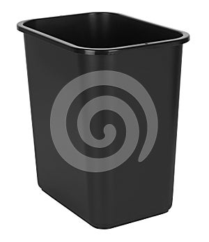 Black Indoor Waste Bin