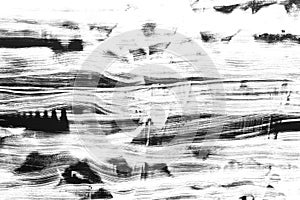 Black ink powder texture