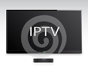 A black IPTV