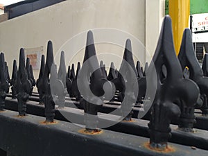 Black Iron Fence