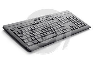 Black Keyboard Contact Us