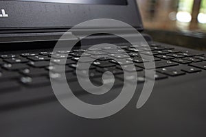 keyboard and laptop photo