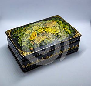 Black lacquerware box