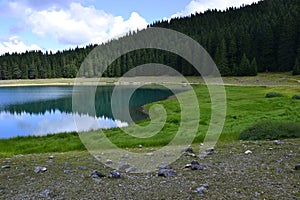 Black Lake in National Park Durmitor, Montenegro.