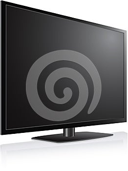 Black LCD, LED, Plasma TV Screen